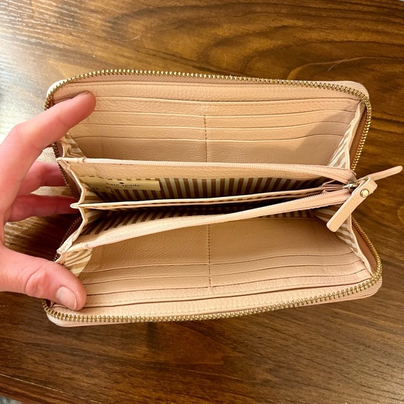 Pink Zip-Around Wallet - Picture 5 of 8